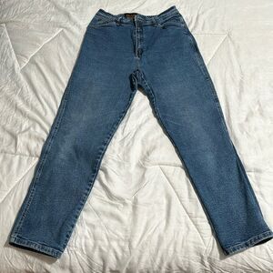 Action West Vintage Made in Mexico Western 90s Y2K Straight Leg Stretch Jeans 14
